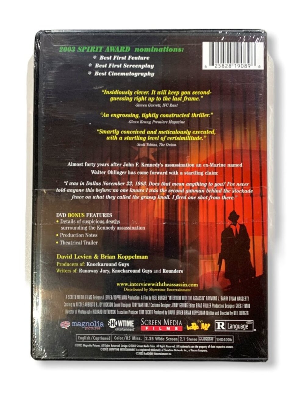 SEALED - Interview With The Assassin, DVD, R - Picture 2 of 5